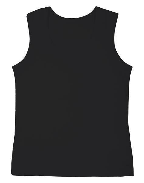 Sportunterhemd, Schwarz S